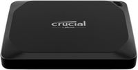 Crucial - X10 Pro 1TB USB-C External SSD - Black - Angle