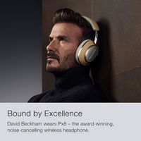 Bowers & Wilkins - Px8 Over-Ear Wireless Noise Cancelling Headphones - Tan - Angle