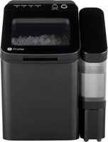 GE Profile - Opal 1.0 Nugget Ice Maker With Side Tank - Black - Angle