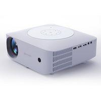 Vankyo - Leisure E30TBS Native 1080P 4K Supported Wireless Projector, screen included - White/White - Angle