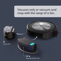 iRobot Roomba Combo j5 Robot Vacuum and Mop - Graphite - Angle