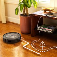 iRobot Roomba Combo j5+ Self-Emptying Vacuum and Mop - Graphite - Angle