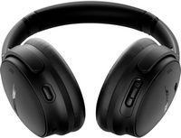 Bose - QuietComfort Wireless Noise Cancelling Over-the-Ear Headphones - Black - Angle