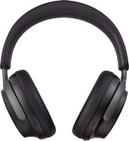Bose - QuietComfort Ultra Wireless Noise Cancelling Over-the-Ear Headphones - Black - Angle