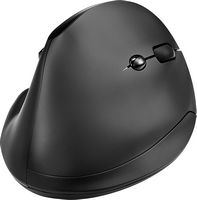 Insignia™ - Bluetooth 6-Button Ergonomic Mouse - Wireless - Black - Angle