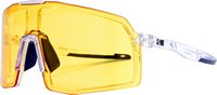 Kreedom - Phoenix Shield Gaming Glasses with Microfiber Case - Gloss Crystal & Matte Dark Grey - Angle