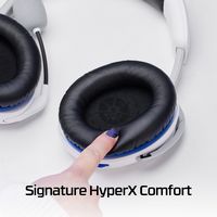 HyperX - Cloud Stinger 2 Wired Gaming Headset for PS5 and PS4 - White - Angle