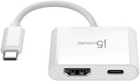 j5create - USB-C to 4K HDMI Adapter - White - Angle