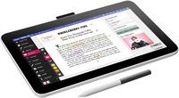 Wacom - One 12 (2023 Version) 11.6” Pen Display Drawing Tablet - White - Angle