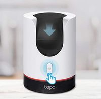 TP-Link - Tapo Pan-Tilt Indoor 2K Wi-Fi Security Plug-In Camera with Privacy Control and Smart Mo... - Angle