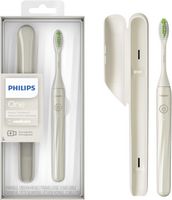 Philips - One by Sonicare Rechargeable Toothbrush - Snow - Angle