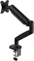 j5create - Ergonomic Monitor Desk Mount for Most 17” -32”  Monitors - Black - Angle