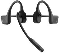 Shokz - OpenComm 2  Bluetooth Bone Conduction Headset - Black - Angle