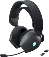 Alienware - Dual Mode Wireless Gaming Headset - AW720H - Dark Side of the Moon - Angle