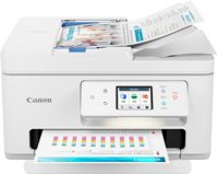 Canon - PIXMA TR7820 Wireless All-In-One Inkjet Printer - White - Angle