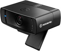 Elgato - Facecam Pro, True 4K60 Ultra HD Webcam SONY Starvis Sensor for Video Conferencing, Gamin... - Angle