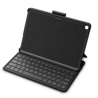 Amazon - Keyboard Case for Fire HD 10 (2023 Release) - Black - Angle