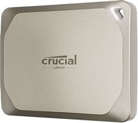 Crucial - X9 Pro for Mac 2TB External USB-C SSD - Starlight - Angle