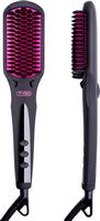 TYMO - iONIC Hair Straightening Brush - Black - Angle