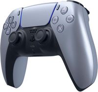 Sony - PlayStation 5 - DualSense Wireless Controller - Sterling Silver - Angle