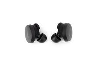Denon - PerL True Wireless Active Noise Cancelling In-Ear Earbuds - Black - Angle
