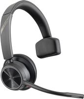 Poly - Voyager 4310 Wireless Noise Cancelling Single Ear Headset with mic - Black - Angle