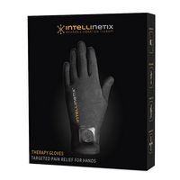 Brownmed Vibration Therapy Glove Intellinetix® Left and Right Hand Small - Black - Angle