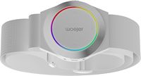 Woojer - Haptic Strap 3 for Games, Music, Movies, VR and Wellness - White - Angle