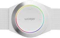 Woojer - Haptic Strap 3 for Games, Music, Movies, VR and Wellness - White - Angle