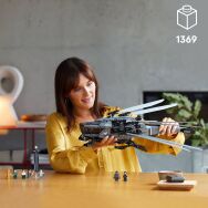 LEGO - Icons Dune Atreides Royal Ornithopter Build and Display Set 10327 - Angle