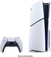 Sony - PlayStation 5 Slim Console - White - Angle