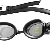 FORM - Smart Swim Goggles - Black - Angle