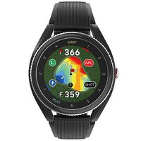 VoiceCaddie - T9 GPS Watch with Green Undulation and Slope - Black - Angle