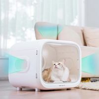 Petkit - AIRSALON MAX PRO Automatic Pet Hair Drying Box for Cats and Dogs with Smart Temp Control... - Angle