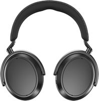 Sennheiser - Momentum 4 Wireless Adaptive Noise-Canceling Over-The-Ear Headphones - Graphite - Angle