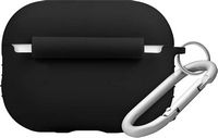 LAUT - Pod Case for Apple AirPods Pro (1st & 2nd Generation) - Charcoal - Angle