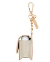 Anne Klein - Faux Leather Case for Apple AirPods, Apple Airpods Keychain Case, Compatible with Ai... - Angle