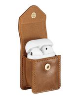Anne Klein - Faux Leather Case for Apple AirPods, Apple Airpods Keychain Case, Compatible with Ai... - Angle