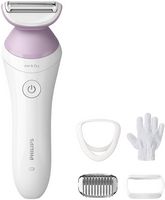 Philips - Lady Electric Shaver Series 6000 - White - Angle