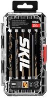 Skil - 15pc Hex Shank Twist Drill Bit Set - black/red - Angle