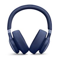 JBL - Live 770NC Wireless Over-Ear Headphones with True Adaptive Noise Cancelling - 2024 - Blue - Angle