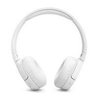 JBL - Tune 670NC Adaptive Noise Cancelling Wireless On-Ear Headphone -2024 - White - Angle