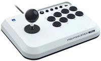 Hori - Fighting Stick Mini for PlayStation 5 - White - Angle