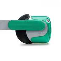 Hyperkin - Headset and Strap Arm Protective Shells for Oculus Quest 2 - Fresh Mint - Angle
