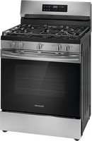 Frigidaire 5.1 Cu. Ft. Freestanding Gas Range with Quick Boil - Stainless Steel - Angle