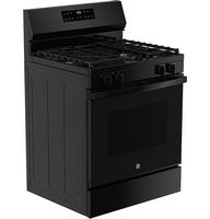 GE - 5.3 Cu.Ft. Freestanding Gas Range with Self-Clean and Steam Cleaning Option and Built-In Wi-... - Angle