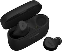 Jabra - Elite 5 True Wireless Hybrid Active Noise Cancelling In-ear Headphones - Titanium Black - Angle