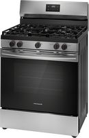 Frigidaire 5.1 Cu. Ft Freestanding Gas Range with Quick Boil Burner - Stainless Steel - Angle