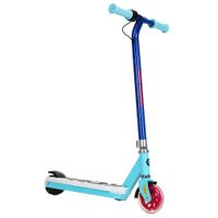 GoTrax - Scout 2.0 Electric Scooter w/ 3mi Max Operating Range & 6mph Max Speed - Blue - Angle