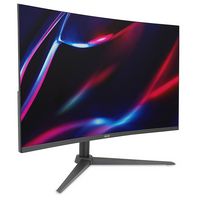Acer - Nitro XZ320QU S3bmiiphx 31.5” WQHD Gaming Monitor, AMD FreeSync  (1 x DP 1.4, 2 x HDMI 2.0... - Angle